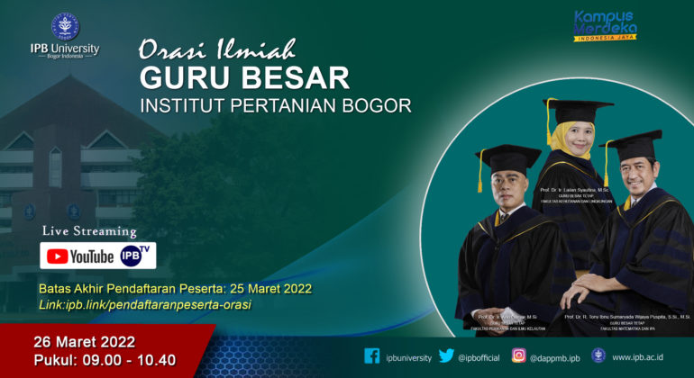 Flyer_Orasi Ilmiah GB, 26 Maret 2022